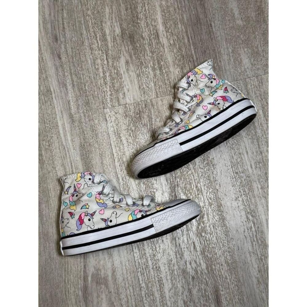 Converse Unicorn Girls Hi‎ Tops Shoes Sneakers kids size 5